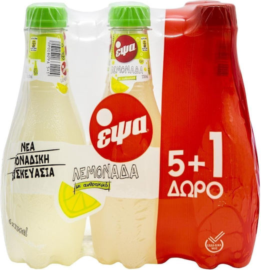 ΕΨΑ Λεμονάδα με Ανθρακικό σε Μπουκάλι 6x330ml