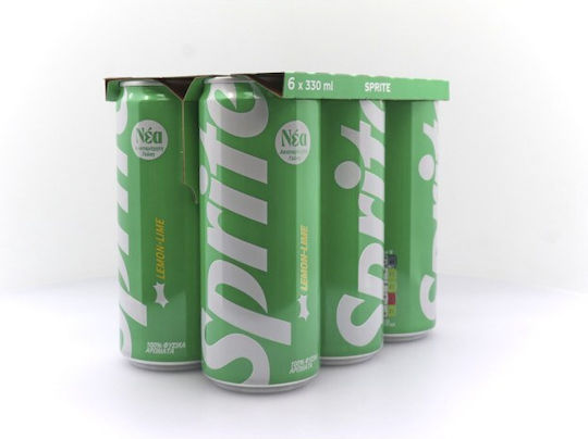 Sprite Γκαζόζα Lemon Lime με Ανθρακικό σε Κουτί 6x330ml