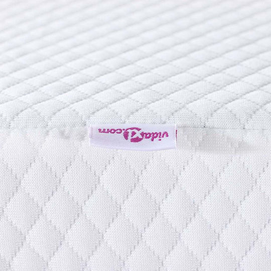 vidaXL Topper Extra-dublu Poliester 160x200x7buc
