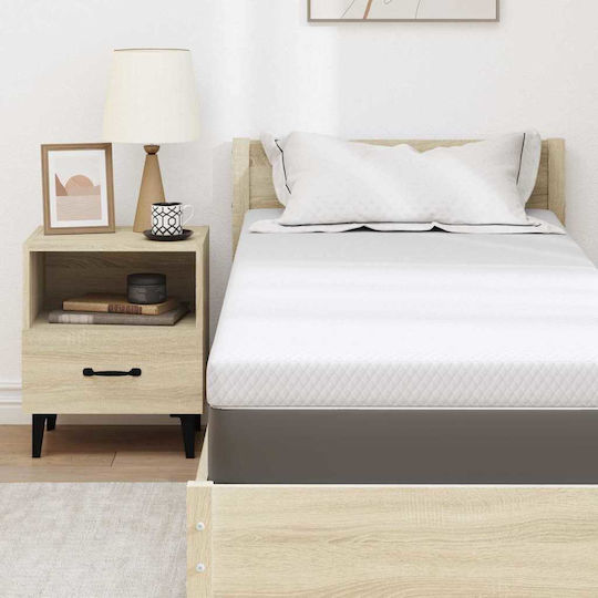 vidaXL Matratzentopper Einzel Polyester 80x200x7cm