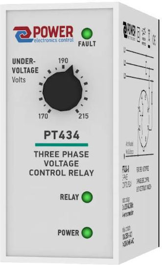 Power Electronic Phase Relays Leckage der Erde Triple Pole with Voltage 250V