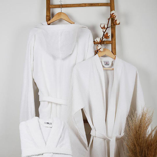 Sunshine Hotel Bathrobe with Collar
