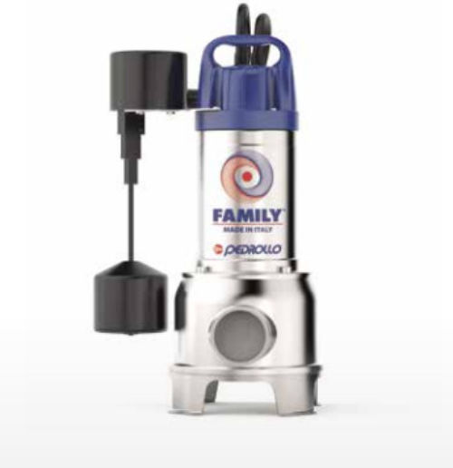 Pedrollo FAMILY GM Single-phase Pump Waste Water / Sewage 0.7hp 134481