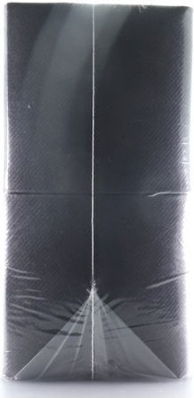 Krinos Airlaid Napkin 1-Ply Black 20x20cm