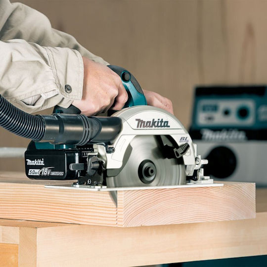 Makita DHS660RTJ Circular Saw Brushless 18V 2x5Ah with Dust Extraction System