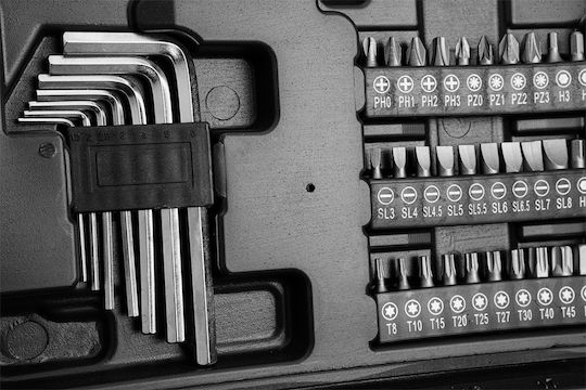 Top Tools Tool Case with 63 Tools