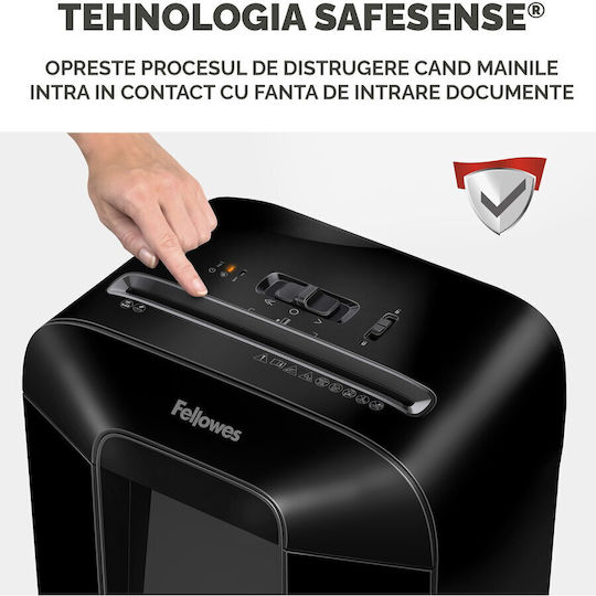 Fellowes Καταστροφέας Εγγράφων LX 85 Micro Cut 12 Φύλλων με Κάδο 19lt