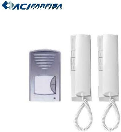 Θυροτηλέφωνο Κιτ Δυο Διαμερισμάτων Farfisa Clik Kit
