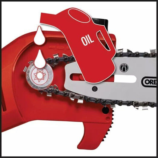 Einhell GC-LC 18 Telescopic Battery Pole Saw 18V Solo Total Length 112.5cm And Blade 20cm