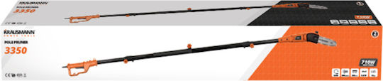 Krausmann 3350 Teleskopisches Bügelsäge Stromquelle 710W Gesamtlänge 180cm und Klingenlänge 18cm