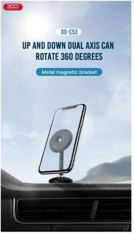 Suport Auto pentru Telefon cu magnet Neagră