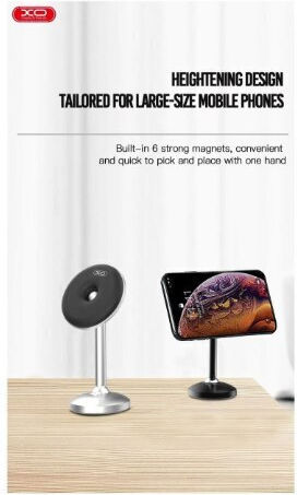 Suport Auto pentru Telefon cu magnet Neagră