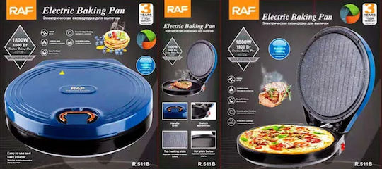 Raf Уред за пица 1800W Син