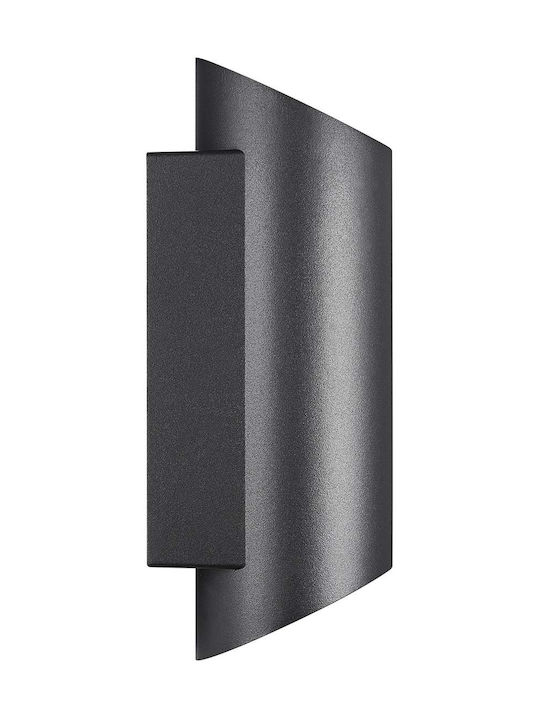 Nordlux Round 22 Lumină de exterior montată pe perete GU10 IP54 23.5x7.7x9.5εκ.