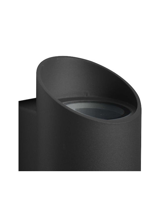 Nordlux Round 22 Lumină de exterior montată pe perete GU10 IP54 23.5x7.7x9.5εκ.
