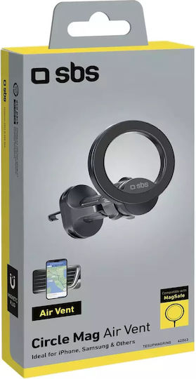 SBS Holder Car Mobile Mount with Magnet MagSafe Black
