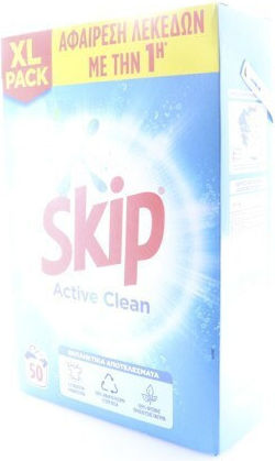 Skip Active Clean Waschmittel in Pulverform 3.25lt (50 Messbecher)