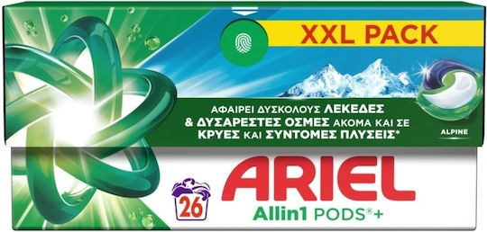 Ariel All In 1 Alpine Laundry Detergent (26 Capsules)