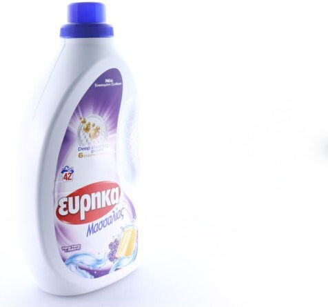 Eyrika Liquid Detergent Marseille with Fragrance Λεβάντα for Sensitive Clothes 1.68lt (42 Measuring Cups)