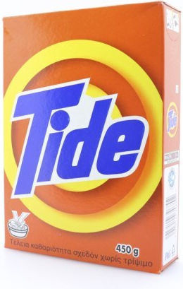 Tide Απορρυπαντικό Ρούχων σε Σκόνη για Πλύσιμο στο Χέρι 0.45kg (3 Μεζούρες)