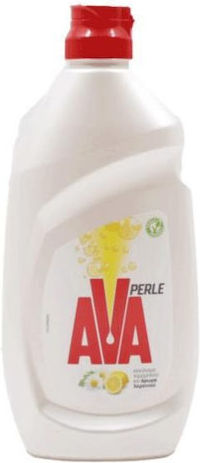 AVA Perle Υγρό Πιάτων με Άρωμα Εκχύλισμα Χαμομηλιού & Λεμόνι 430ml