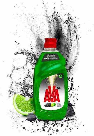 AVA Plus Ενεργό Άνθρακα & Λεμόνι 430ml