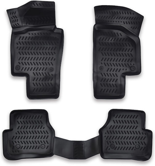 Комплект гумени стелки за VW Passat B6 2005-2010 B7 2011-2014 Umbrella