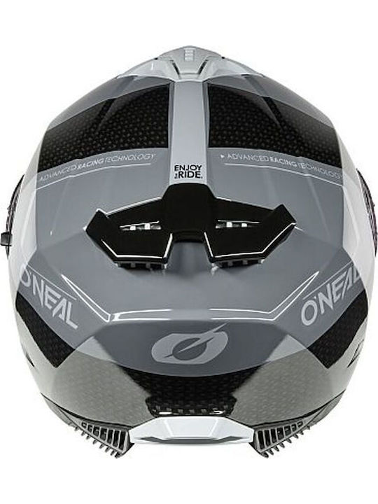 O'Neal Challenger Loop V.26 Black/Grey Motorcycle Helmet Full Face ECE 22.06 with Sunvisor