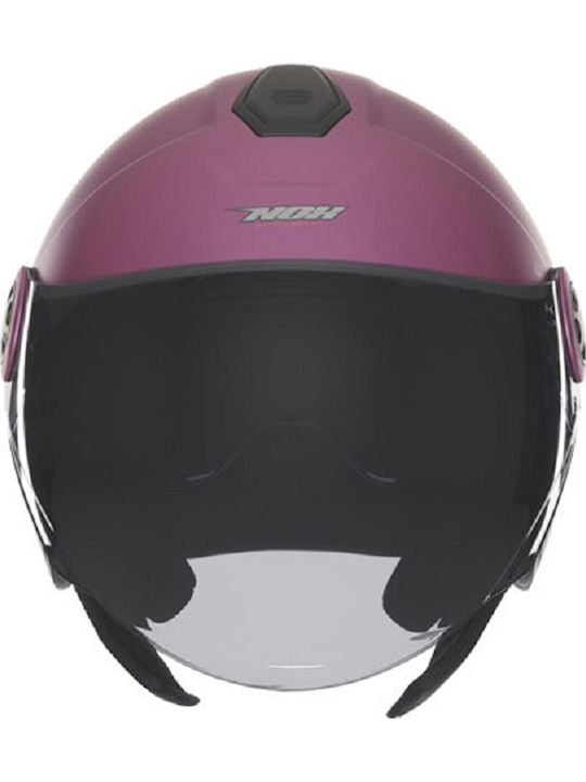 Nox N182 Fuschia Gloss Κράνος Μηχανής Jet ECE 22.06
