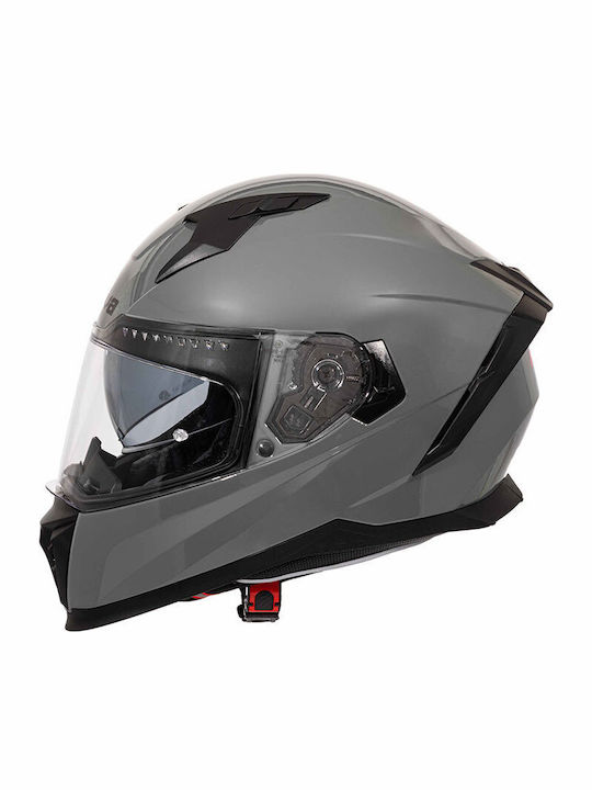 Nova Racing N340 Nardo Grey Κράνος Μηχανής Full Face ECE 22.06 1550gr με Sunvisor