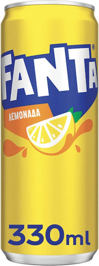 Fanta Лимонада с Газировка в Кутия 330мл