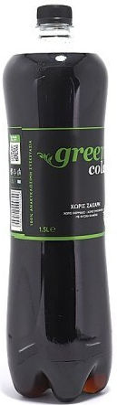 Green Cola Stevia Cola with Carbonation, Sugar-Free in Bottle 1500ml