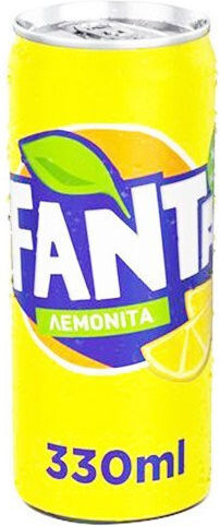 Fanta Λεμονάδα με Ανθρακικό σε Κουτί 4x330ml