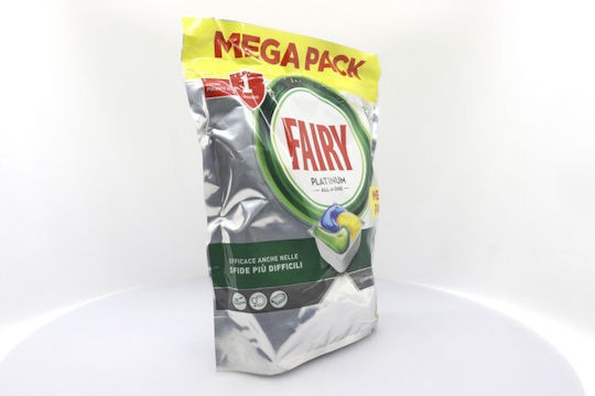 Fairy Platinum All in One 62 Κάψουλες Πλυντηρίου Πιάτων με Άρωμα Lemon