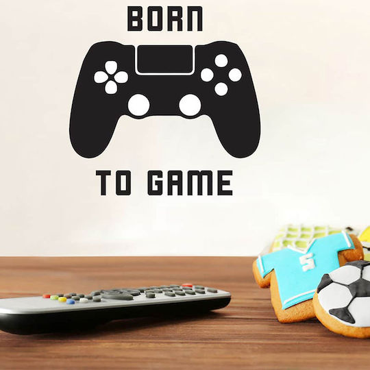 Ango Kids Wall Sticker Born To Game 24x15cm