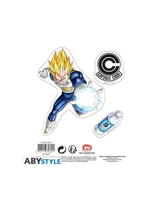 Abysse Kids Vinyl Wall Sticker Dragon Ball Goku & Vegeta