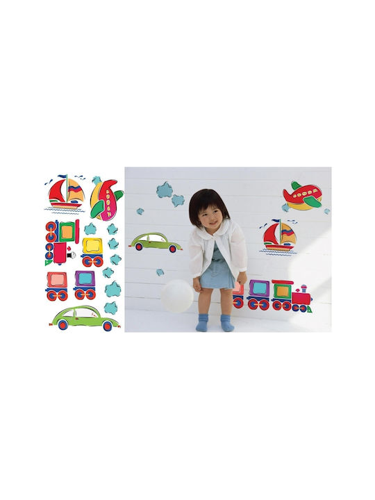 Next Kinder Wandsticker Wand Transportmittel μεταφορικά μέσα 60x30cm 14Stück