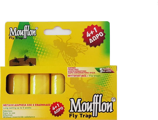 Moufflon Moufflon Fly Μυγοπαγιδα για Μύγες 5τμχ