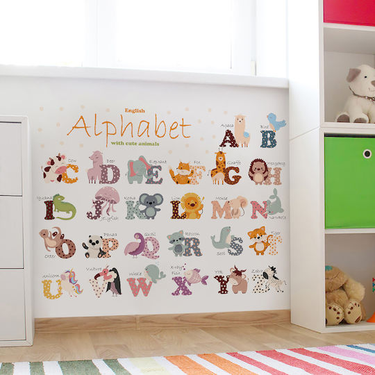 Sipo Autocolant Decorativ pentru Copii Perete 90x60buc