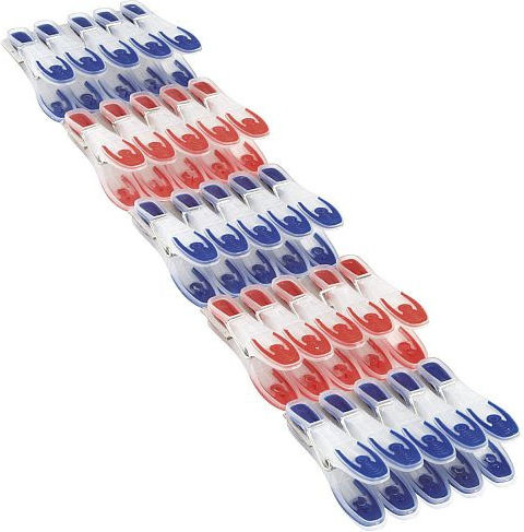 Leifheit Silicone Clothespins 25 Pieces Multicoloured