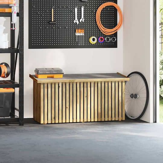 vidaXL Wooden Decorative Box 119x44x58.5cm