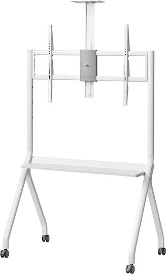 Maclean Energy MC-114 W TV Mount Floor up to 100" and 10kg White