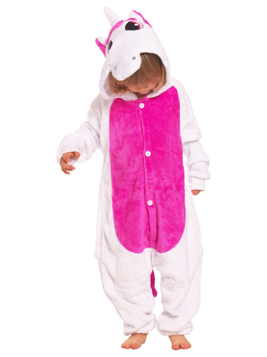 Kinder Einteiliger Schlafanzug Pink