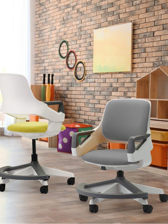 Desk Chair Clever with Armrests Blue 54x52x85cm