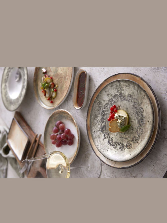 Kutahya Porselen Plate Pasta made of Porcelain with Diameter 27cm