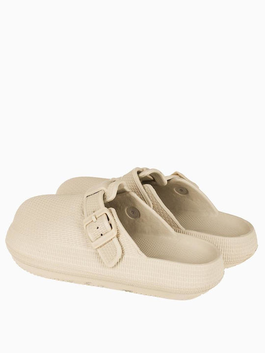 The Shoemart Women's Clogs Beige