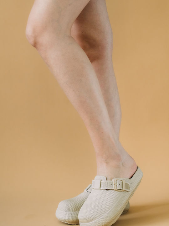 The Shoemart Women's Clogs Beige