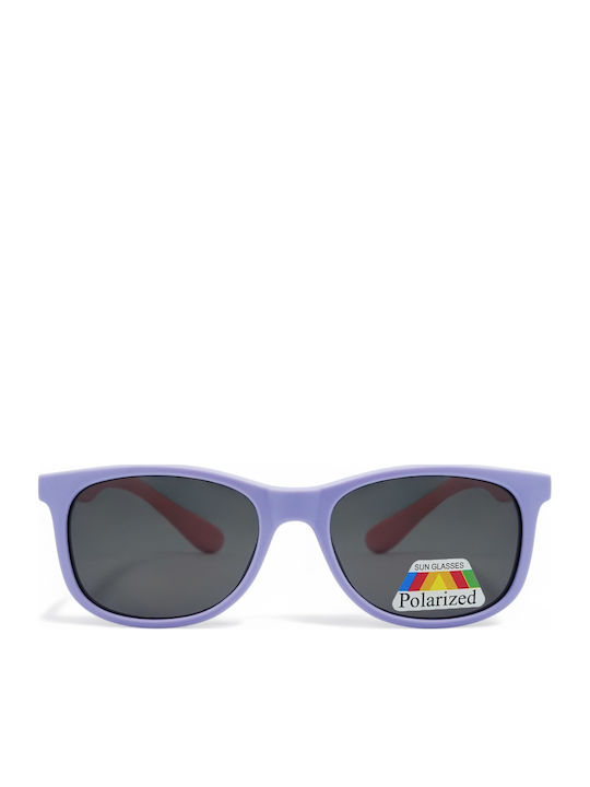 Optosquad Butterfly Kids Sunglasses with Polarized Purple Lens