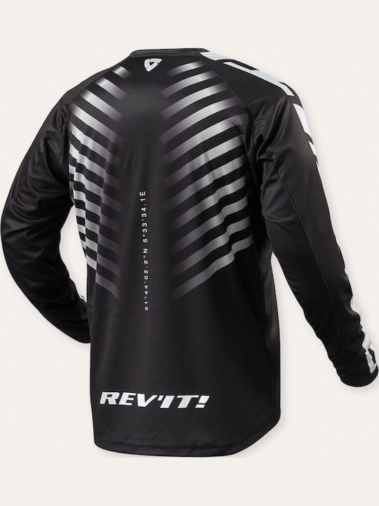 Rev'IT Ανδρική Μπλούζα Motocross Μακρυμάνικη Μαύρο Χρώμα Rev'IT Ανδρική Μπλούζα Motocross Μακρυμάνικη Μαύρο Χρώμα