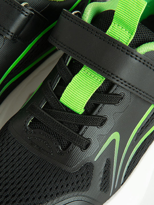 Παιδικά Sneakers με Σκρατς Μαύρα